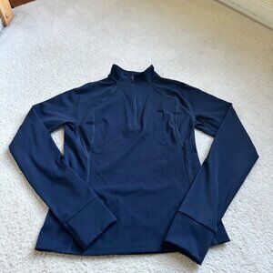 *NEW* ADANOLA - Ultimate Long Sleeve Quarter Zip Top (Navy Blue) - Size X-Large